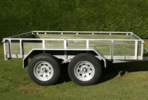 Tandem Axle Heavy Duty Trailer - 2.7x1.5 (9’ x 5’)